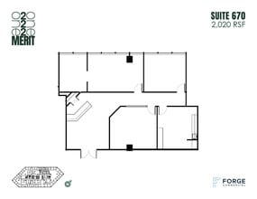 12221 Merit Dr, Dallas, TX à louer Plan d’étage- Image 1 de 1
