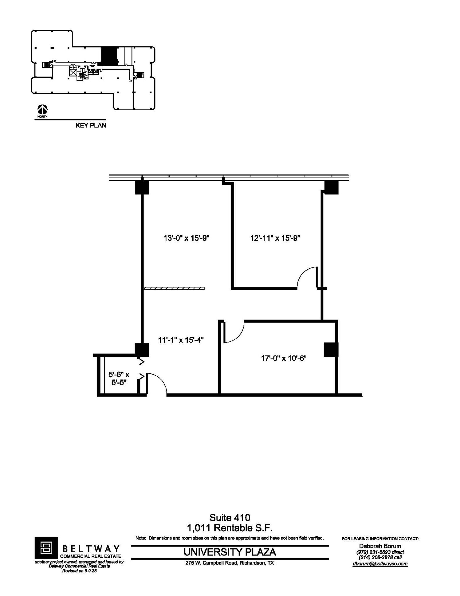801 E Campbell Rd, Richardson, TX for lease Floor Plan- Image 1 of 1