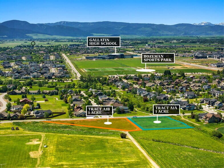 TBD Kimberwicke Street, Bozeman, MT à vendre - Aérien - Image 2 de 6