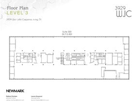3929 W John Carpenter Fwy, Irving, TX à louer Plan d’étage- Image 1 de 1