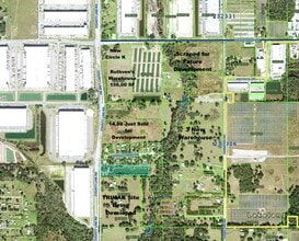 4210 County Line Rd, Lakeland, FL - AÉRIEN Vue de la carte - Image1