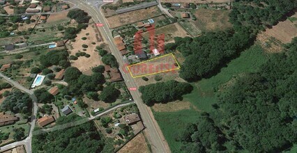 Ourense, ORE - Aerial  map view