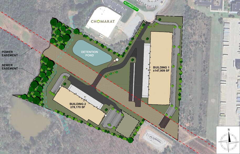 170 Alliance Blvd, Williamston, SC à louer - Photo du bâtiment - Image 2 de 13
