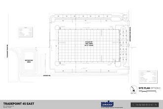 601 Distribution Dr, Wilmer, TX à louer Plan de site- Image 2 de 2