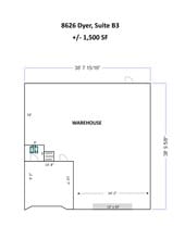 8626 Dyer St, El Paso, TX for lease Site Plan- Image 1 of 1