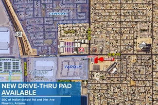 More details for 9045 W Indian School Rd, Phoenix, AZ - Land for Lease