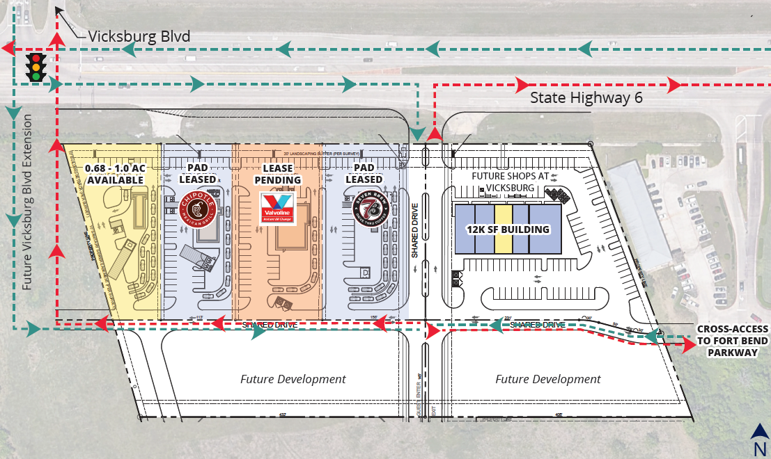 SEC HWY 6 & Vicksburg Blvd, Missouri City, TX for lease Building Photo- Image 1 of 3