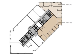 501 W Broadway, San Diego, CA à louer Plan d’étage- Image 1 de 5