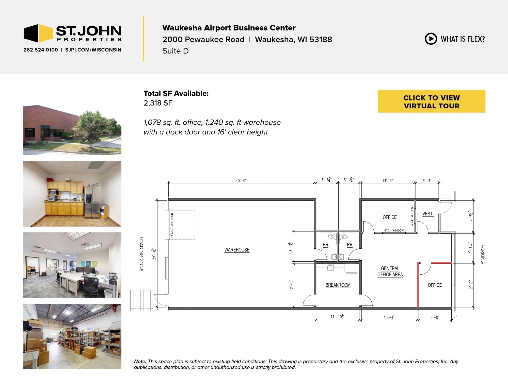 2000 Pewaukee Rd, Waukesha, WI à louer Photo intérieure- Image 1 de 3