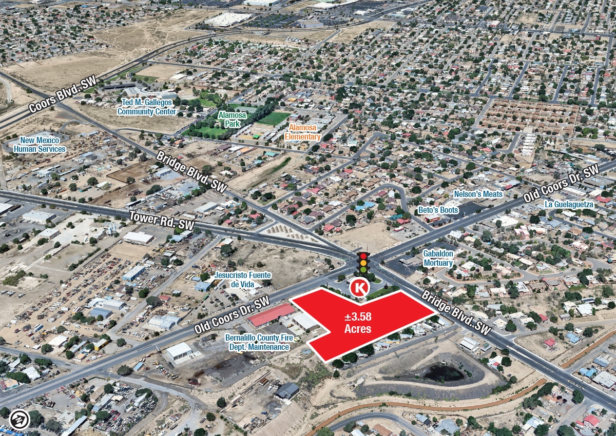 SEC Bridge & Old Coors, Albuquerque, NM for sale Primary Photo- Image 1 of 4