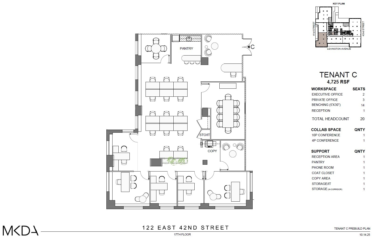 122 E 42nd St, New York, NY for lease Floor Plan- Image 1 of 4