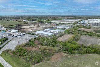 6340-6350 Emerald Pky, Monee, IL - AERIAL  map view - Image1