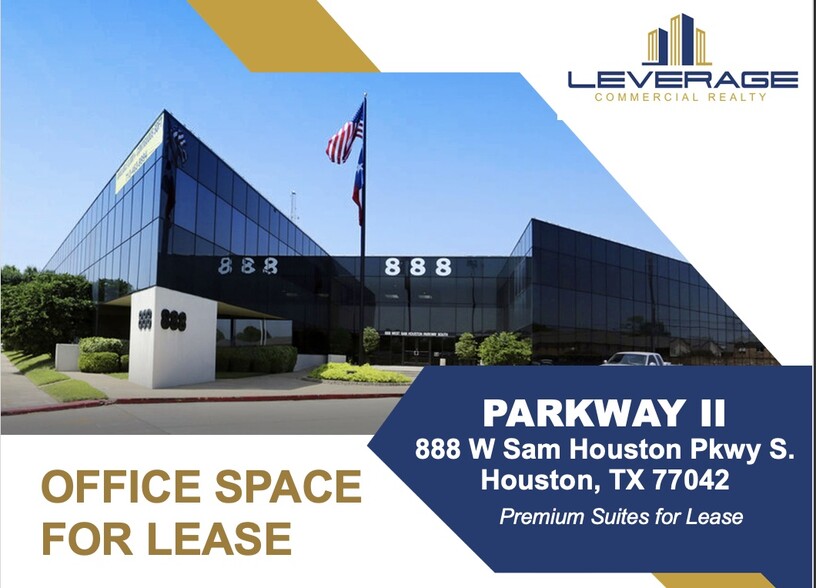 888 W Sam Houston Pky S, Houston, TX for lease - Building Photo - Image 1 of 5