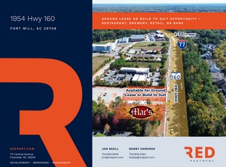 More details for 1948 W Hwy 160, Fort Mill, SC - Land for Lease