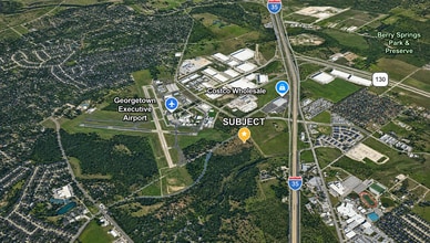 1200 AIRPORT RD, Georgetown, TX - Aerial map view