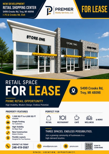 5499 Crooks rd, Troy, MI for lease - Building Photo - Image 2 of 4
