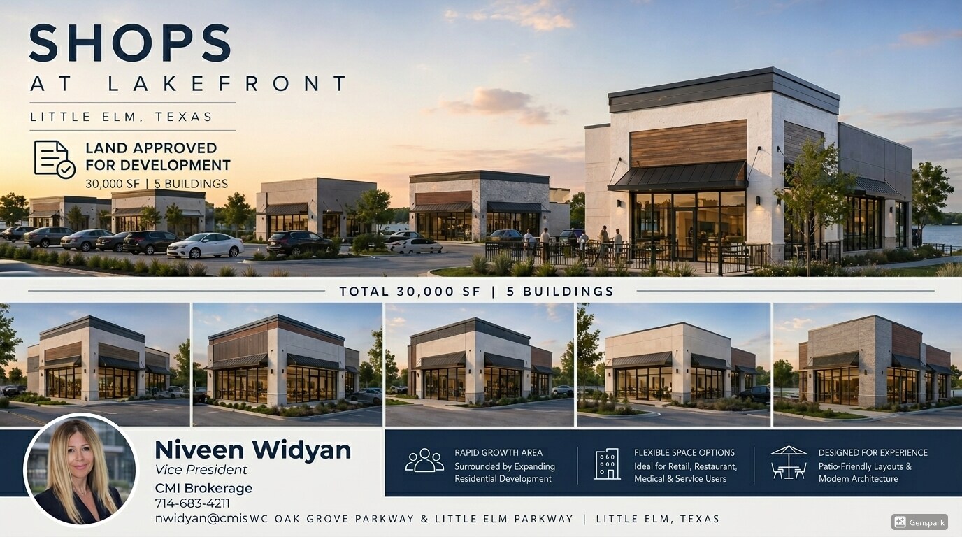2009 Oak Grove Pkwy (2009 FM 720) w, Little Elm, TX à vendre Photo principale- Image 1 de 7