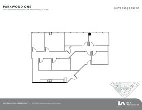 10077 Grogans Mill Rd, The Woodlands, TX for lease Floor Plan- Image 1 of 1