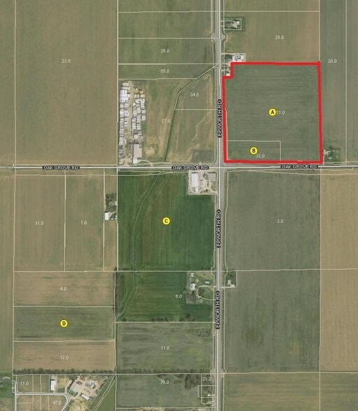 Oak Grove Rd, Newburgh, IN for sale - Aerial - Image 1 of 8