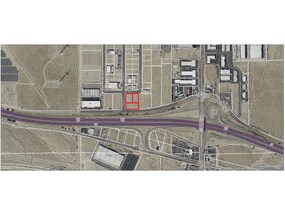 Rupert St & 20th Ave, N Palm Springs, CA - AERIAL  map view