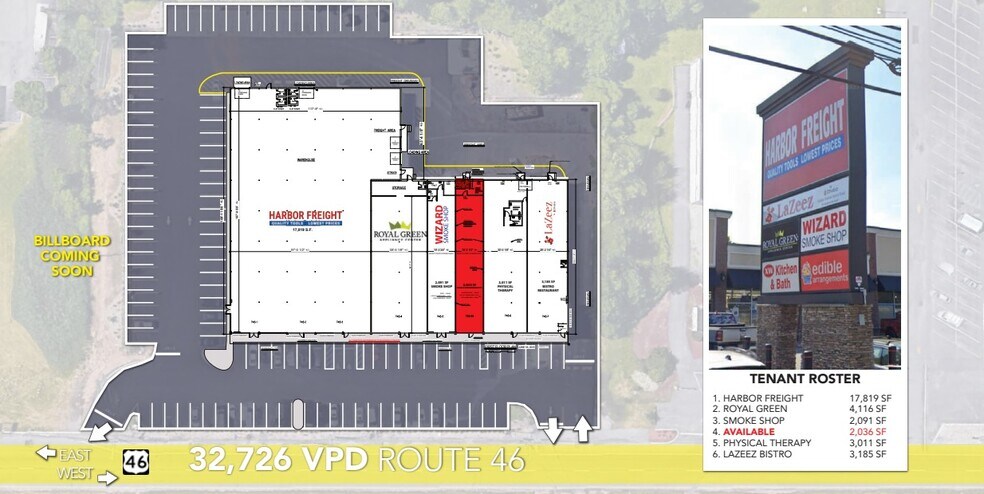 745 US Highway 46, Parsippany, NJ à louer - Plan de site - Image 3 de 5