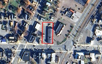 219 East St, Bloomsburg, PA - AÉRIEN Vue de la carte