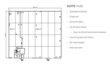 2301-2337 Gravel Dr, Fort Worth, TX for lease Floor Plan- Image 1 of 1