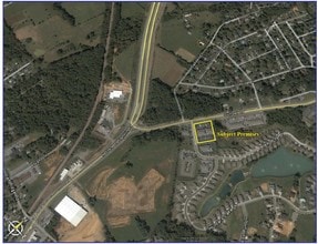 1319-1321 Sunset Dr, Johnson City, TN - Aerial  map view