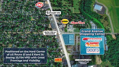2201 Grand Ave, Wausau, WI - AERIAL  map view