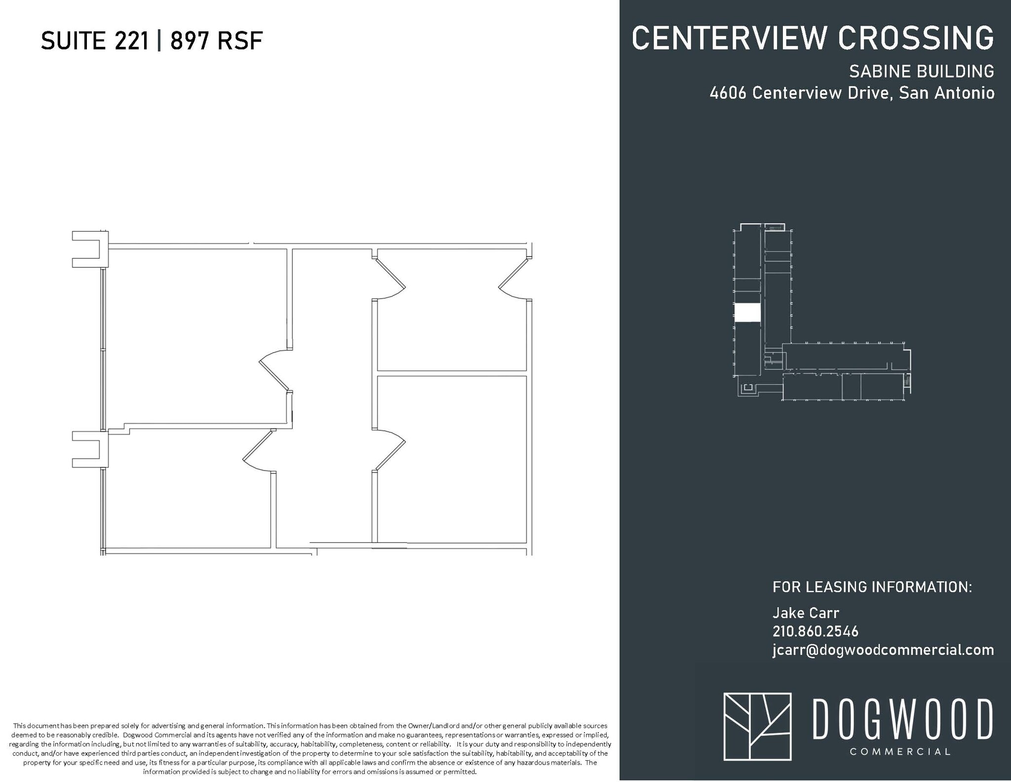 4538 Centerview Dr, San Antonio, TX for lease Floor Plan- Image 1 of 1