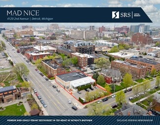 Plus de détails pour 4120 2nd Ave, Detroit, MI - Commerce de détail à vendre