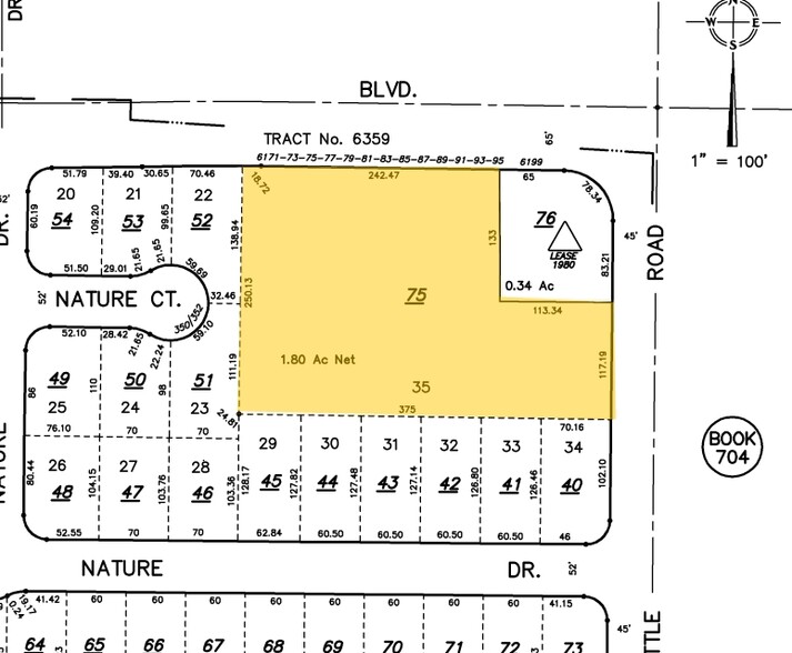 6175-6179 Santa Teresa Blvd, San Jose, CA for sale - Plat Map - Image 3 of 8