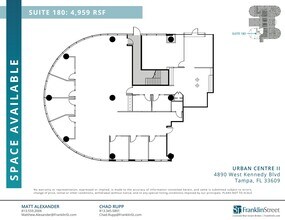4830 W Kennedy Blvd, Tampa, FL for lease Floor Plan- Image 1 of 1
