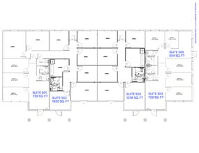 8525 N Sam Houston Pkwy E, Humble, TX à louer Plan d’étage- Image 1 de 1