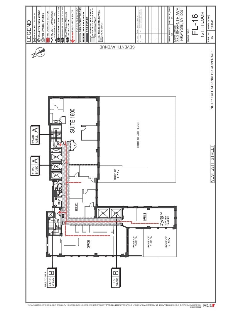 350 Seventh Ave, New York, NY à louer Plan d’étage- Image 1 de 1