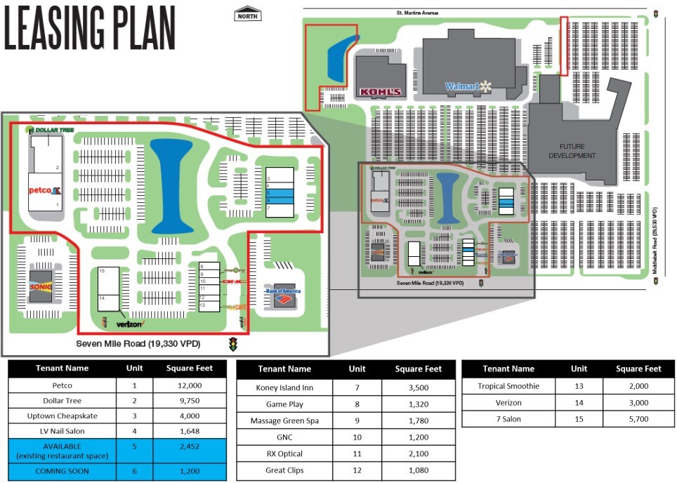 29574 7 Mile Rd, Livonia, MI for lease Site Plan- Image 1 of 1