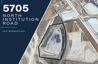 Plus de détails pour 5705 Institution Rd, San Bernardino, CA - Terrain à louer