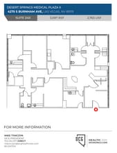 4275 S Burnham Ave, Las Vegas, NV à louer Plan d’étage- Image 1 de 1