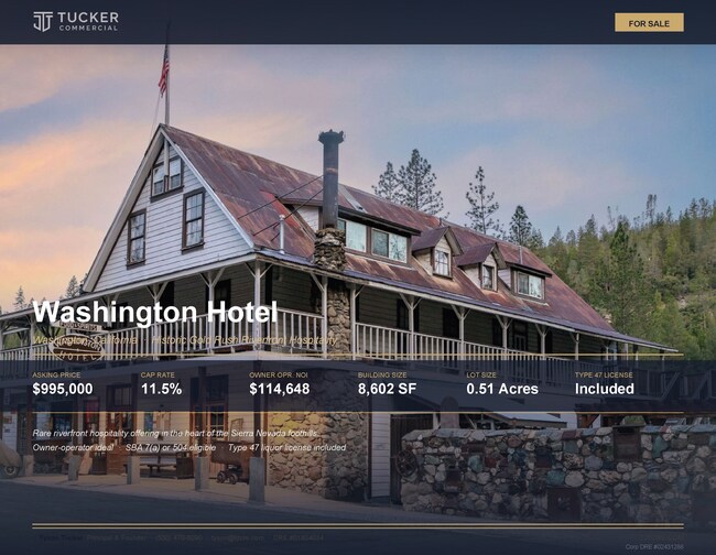Plus de détails pour 15432 Washington Rd, Washington, CA - Commerce de détail à vendre