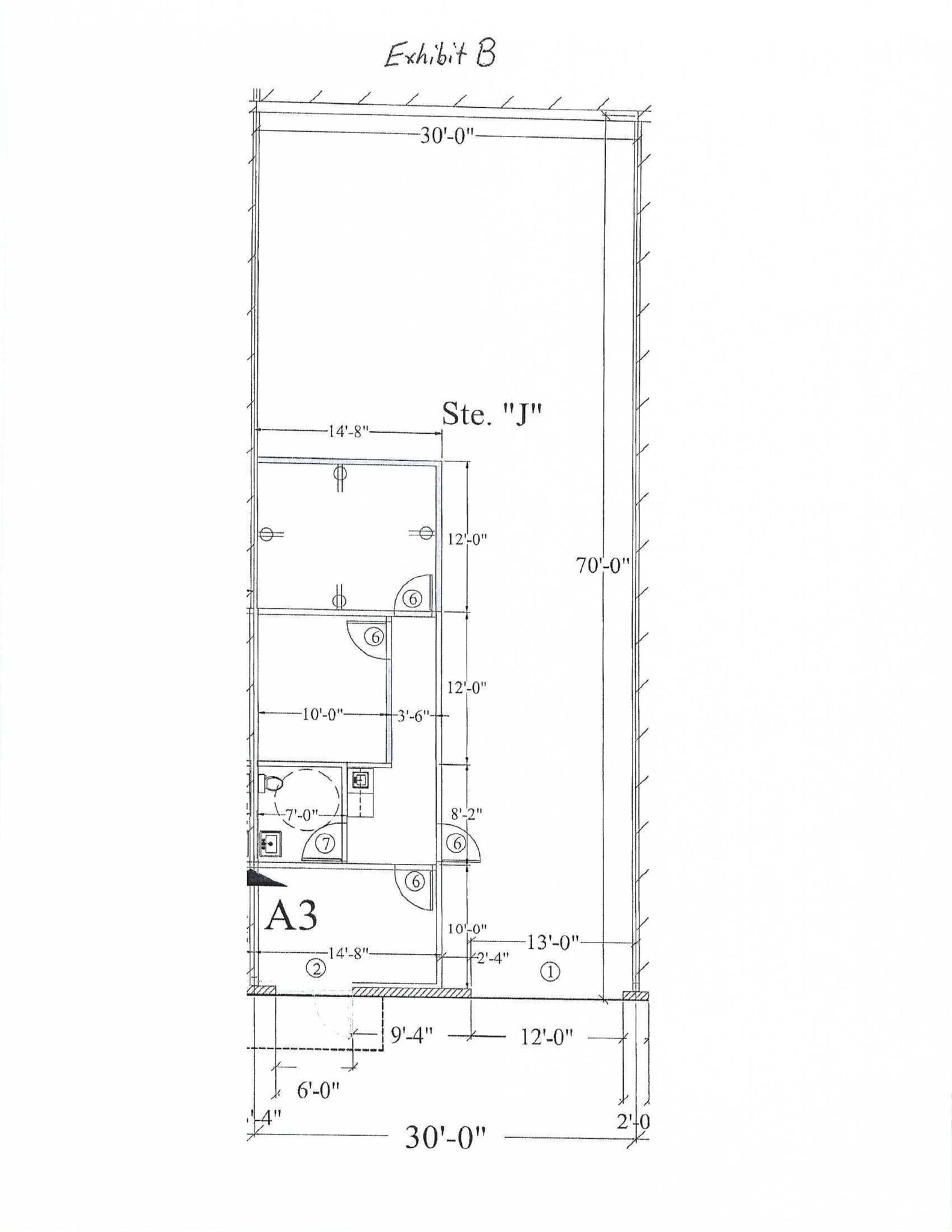 6711 N Sam Houston Pky W, Houston, TX for lease Site Plan- Image 1 of 1