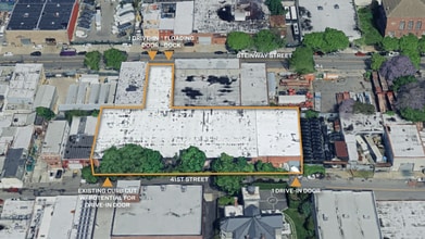 1845 Steinway St, Astoria, NY - AERIAL  map view