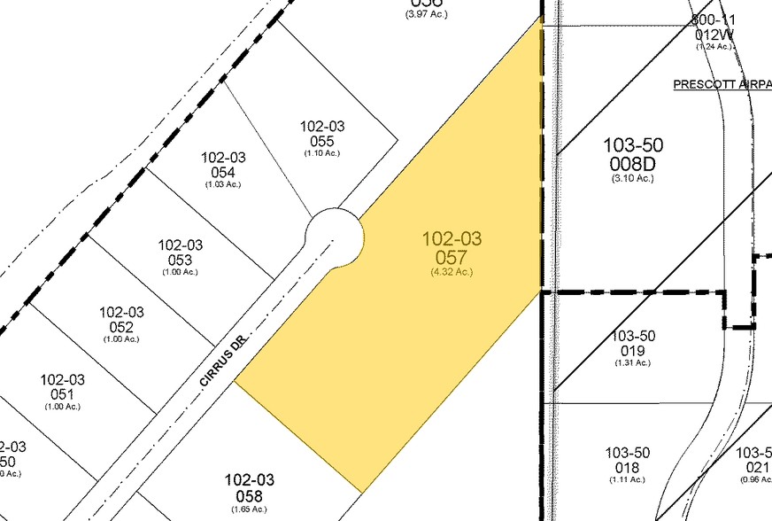 2237 Cirrus Dr, Prescott, AZ à vendre - Plan cadastral - Image 2 de 6