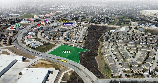 Plus de détails pour 2111 A.W. Grimes Blvd, Round Rock, TX - Terrain à vendre