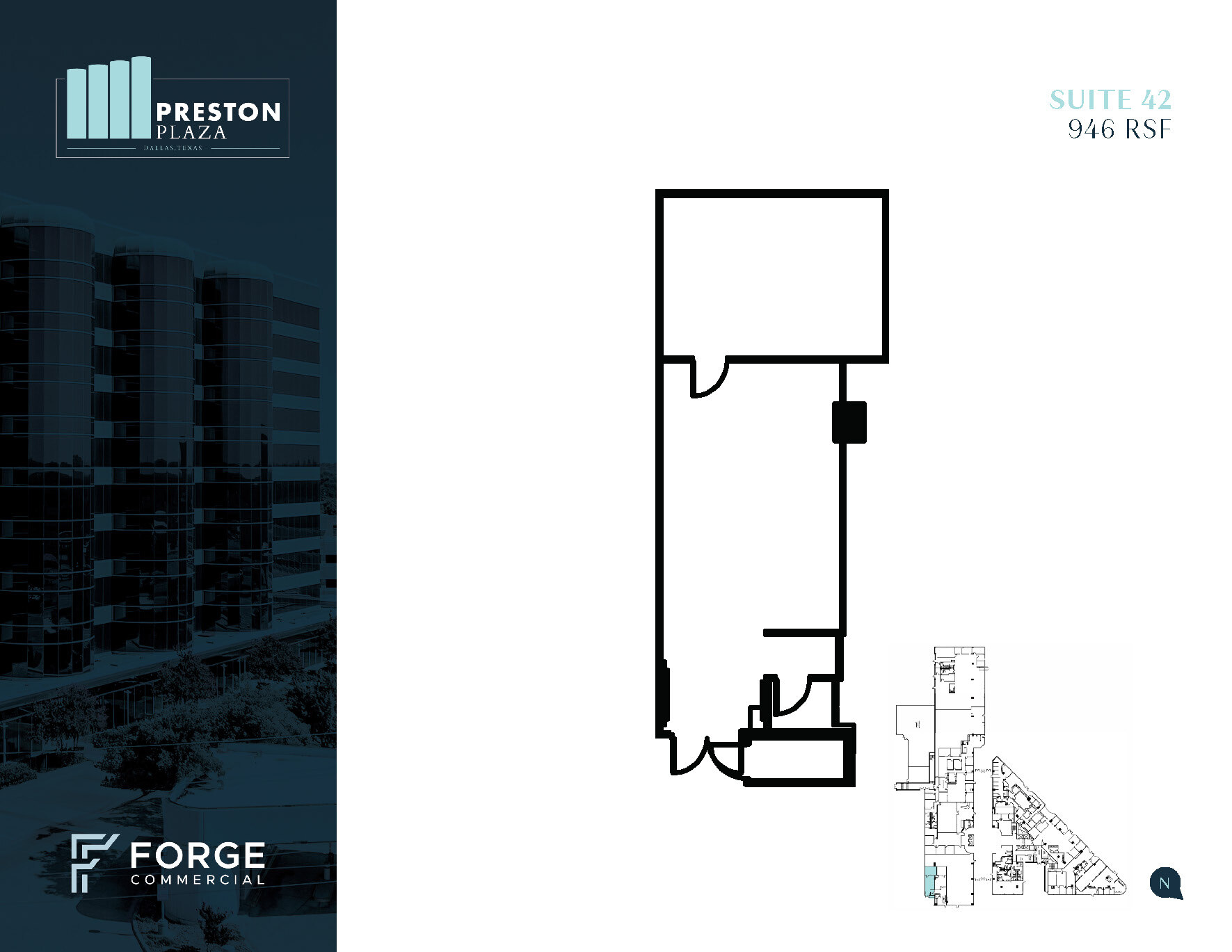 17950 Preston Rd, Dallas, TX for lease Floor Plan- Image 1 of 1