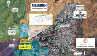 More details for Mesquite Rd & US-60, Superior, AZ - Land for Lease