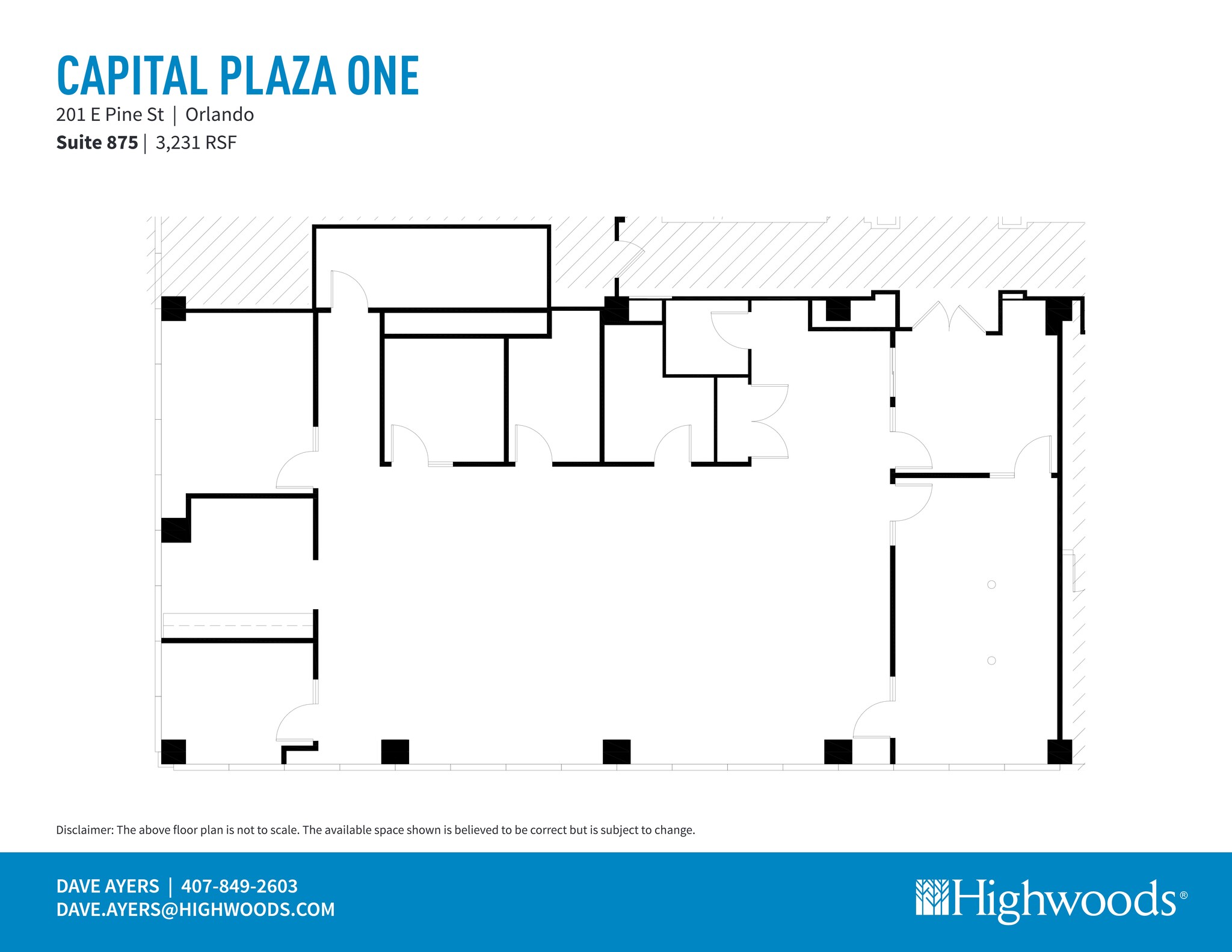 201 E Pine St, Orlando, FL for lease Site Plan- Image 1 of 1