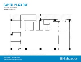 201 E Pine St, Orlando, FL for lease Site Plan- Image 1 of 1