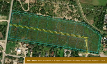 Bentsen Palm Dr, Mission, TX - Aerial  map view