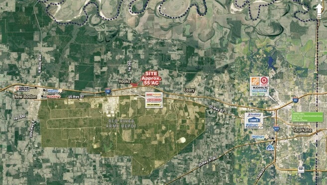 NEQ I-30, Hooks, TX for sale Building Photo- Image 1 of 3