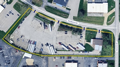 2360 Distributors Dr, Indianapolis, IN for lease Aerial- Image 2 of 3